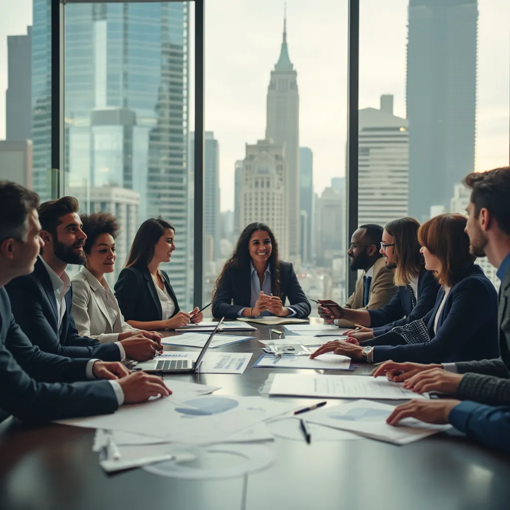 Equipo de InversArg en reunión estratégica